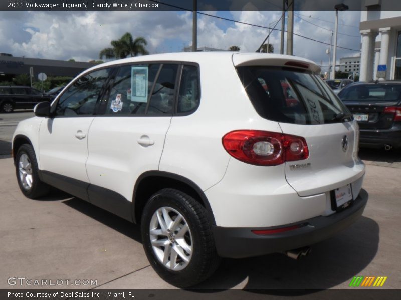 Candy White / Charcoal 2011 Volkswagen Tiguan S