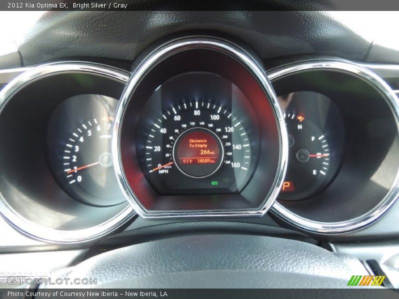 Bright Silver / Gray 2012 Kia Optima EX