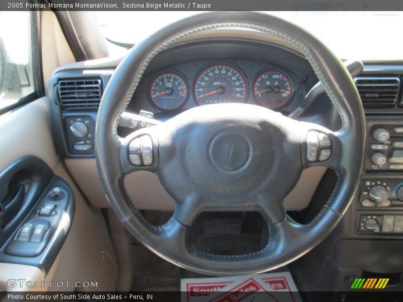 Sedona Beige Metallic / Taupe 2005 Pontiac Montana MontanaVision