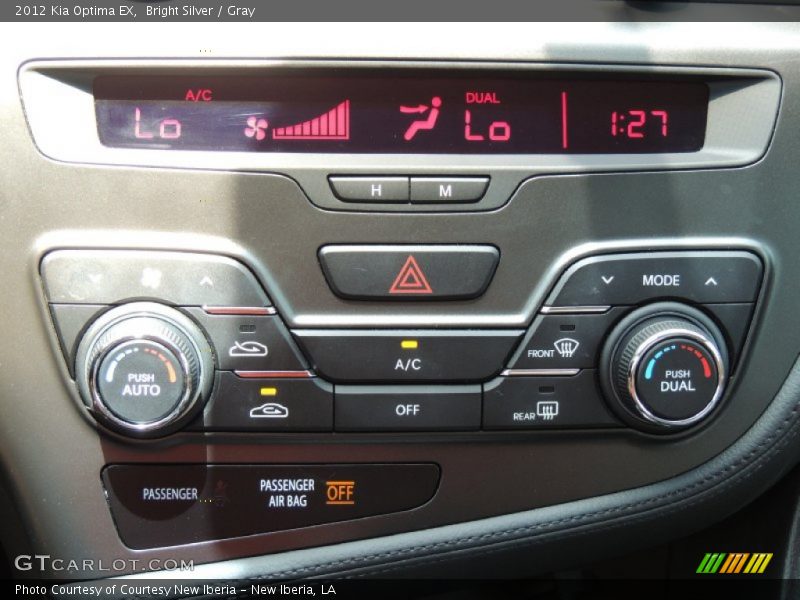 Bright Silver / Gray 2012 Kia Optima EX