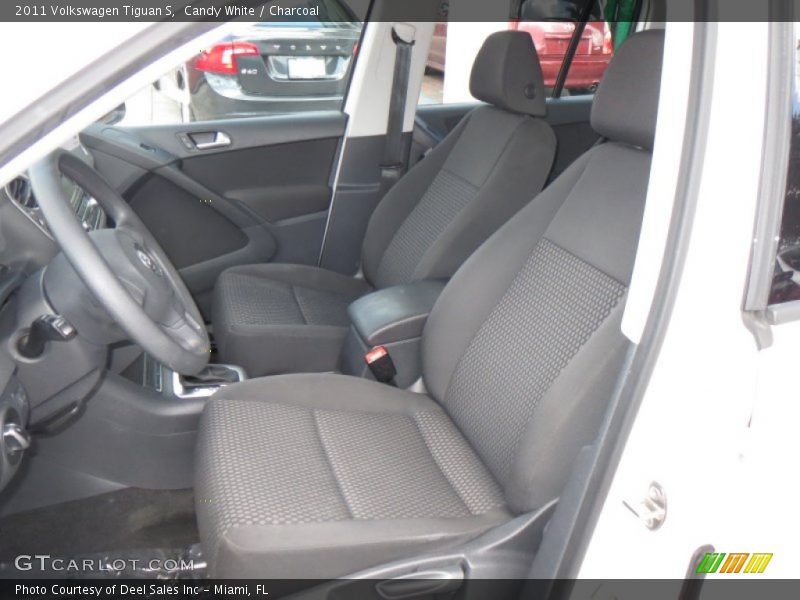 Candy White / Charcoal 2011 Volkswagen Tiguan S