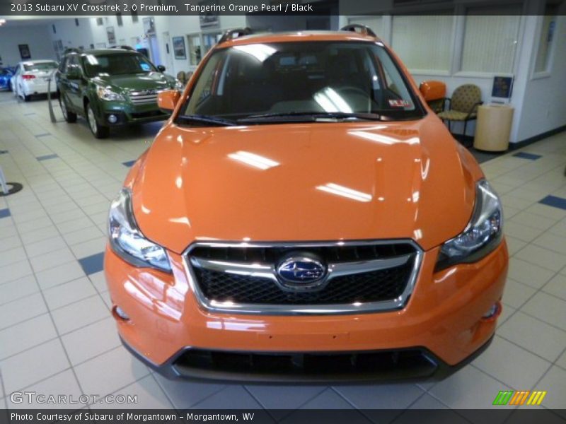 Tangerine Orange Pearl / Black 2013 Subaru XV Crosstrek 2.0 Premium