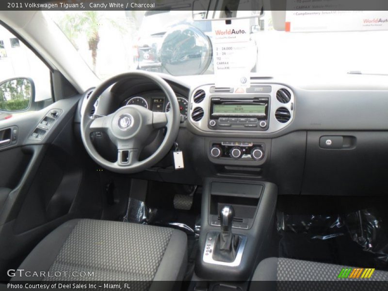 Candy White / Charcoal 2011 Volkswagen Tiguan S