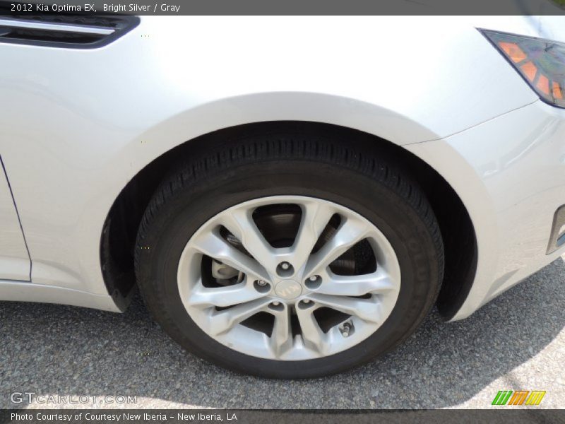 Bright Silver / Gray 2012 Kia Optima EX