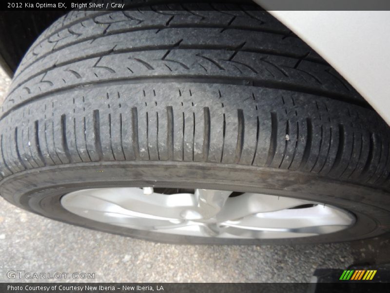 Bright Silver / Gray 2012 Kia Optima EX