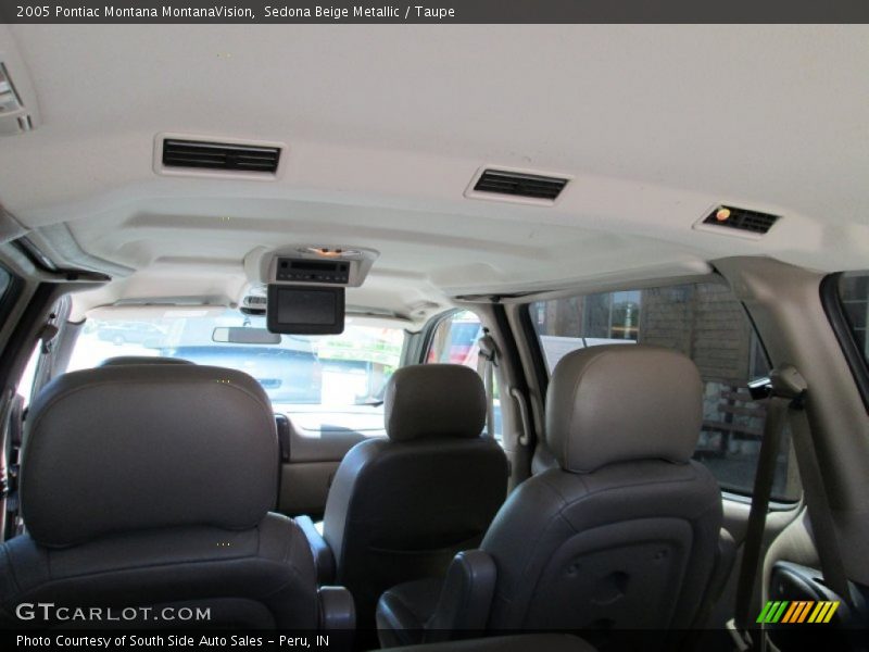 Sedona Beige Metallic / Taupe 2005 Pontiac Montana MontanaVision
