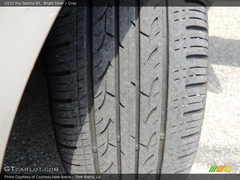 Bright Silver / Gray 2012 Kia Optima EX