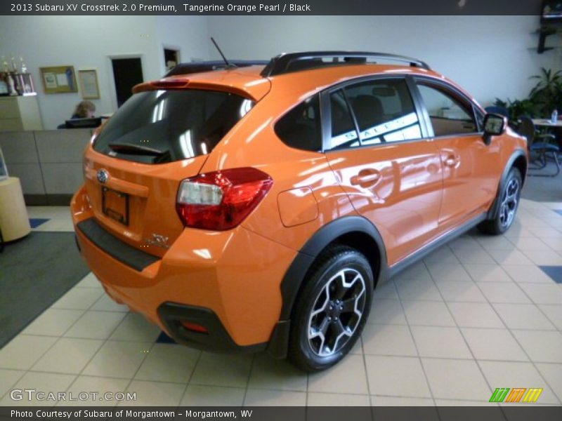 Tangerine Orange Pearl / Black 2013 Subaru XV Crosstrek 2.0 Premium