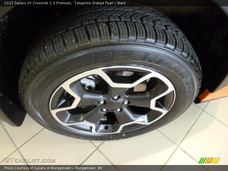 Tangerine Orange Pearl / Black 2013 Subaru XV Crosstrek 2.0 Premium