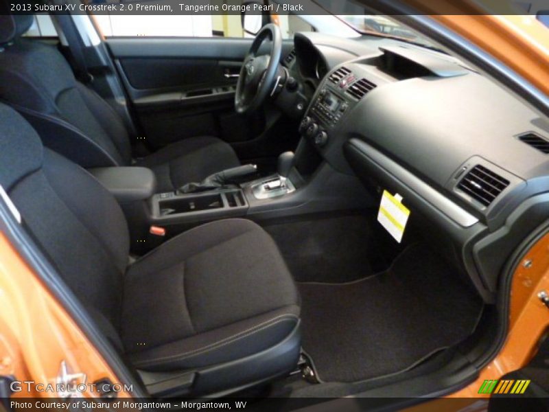 Tangerine Orange Pearl / Black 2013 Subaru XV Crosstrek 2.0 Premium