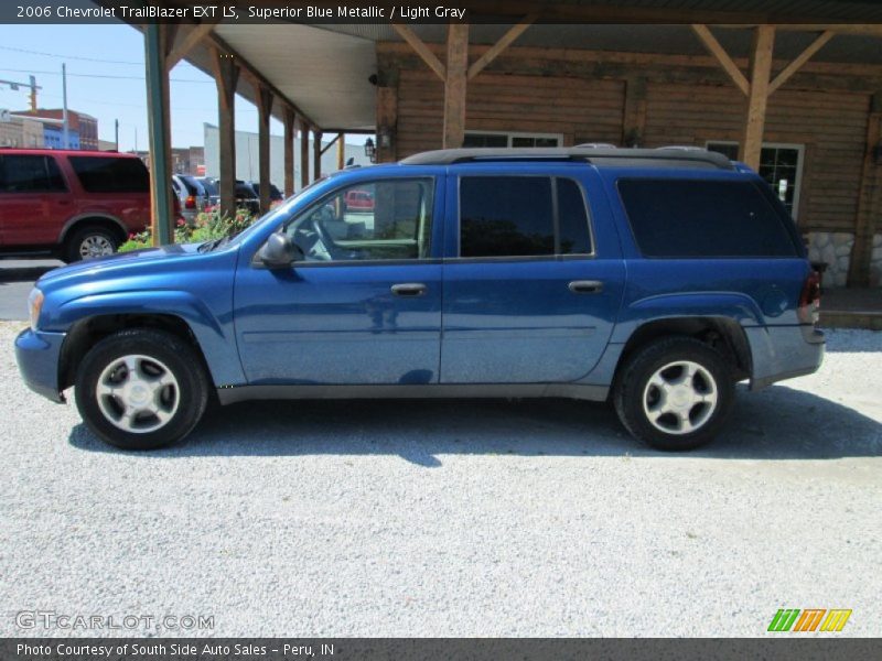 Superior Blue Metallic / Light Gray 2006 Chevrolet TrailBlazer EXT LS