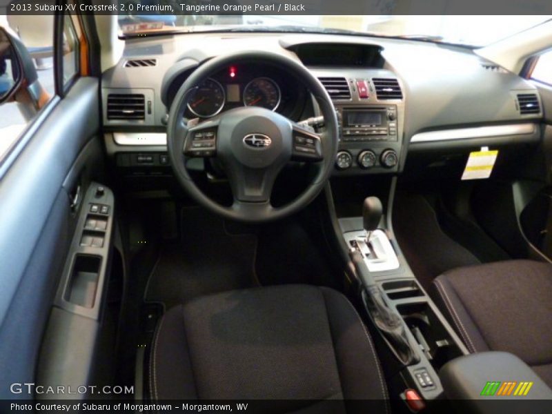 Tangerine Orange Pearl / Black 2013 Subaru XV Crosstrek 2.0 Premium