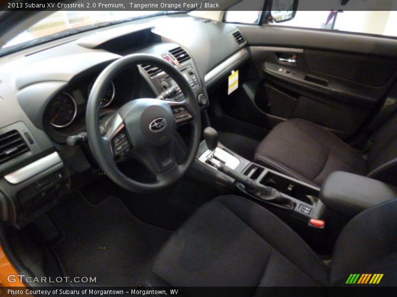 Tangerine Orange Pearl / Black 2013 Subaru XV Crosstrek 2.0 Premium