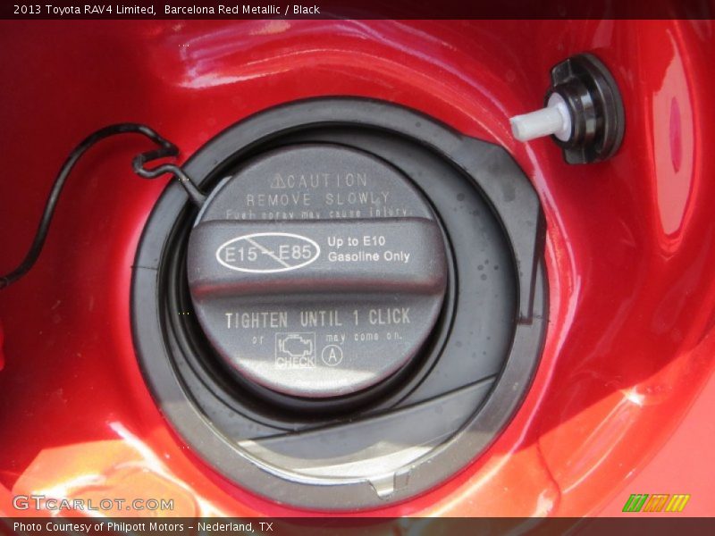 Barcelona Red Metallic / Black 2013 Toyota RAV4 Limited