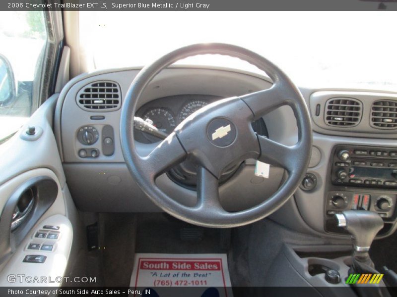 Superior Blue Metallic / Light Gray 2006 Chevrolet TrailBlazer EXT LS