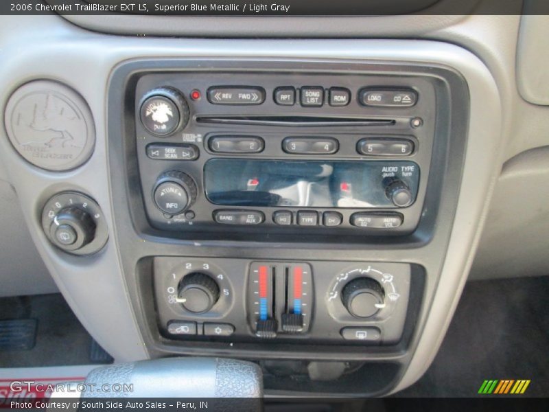Superior Blue Metallic / Light Gray 2006 Chevrolet TrailBlazer EXT LS