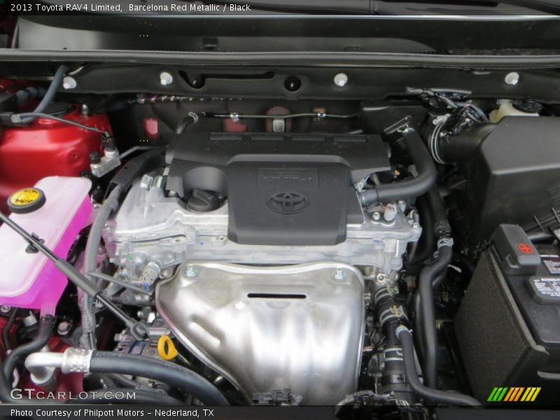 Barcelona Red Metallic / Black 2013 Toyota RAV4 Limited