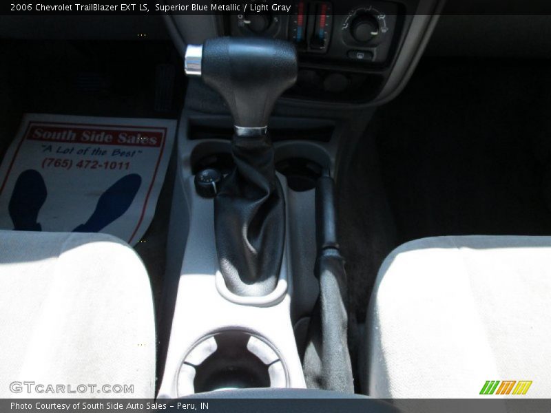 Superior Blue Metallic / Light Gray 2006 Chevrolet TrailBlazer EXT LS