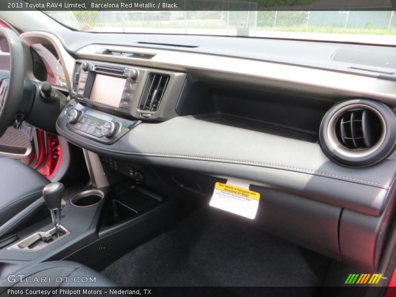 Barcelona Red Metallic / Black 2013 Toyota RAV4 Limited