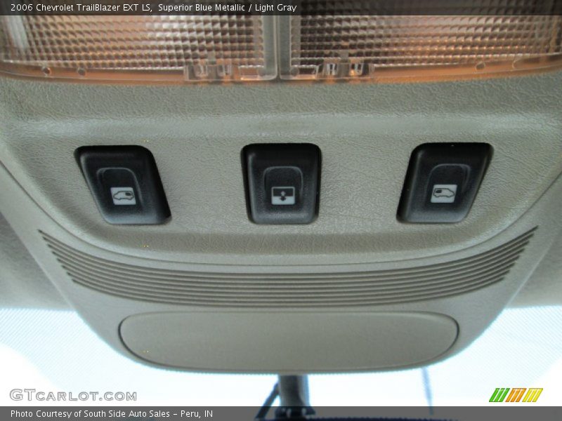 Superior Blue Metallic / Light Gray 2006 Chevrolet TrailBlazer EXT LS