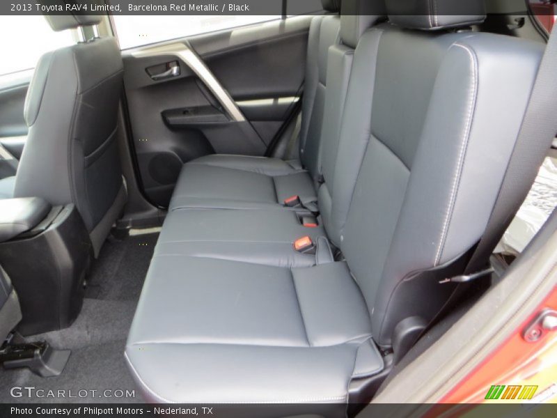 Barcelona Red Metallic / Black 2013 Toyota RAV4 Limited