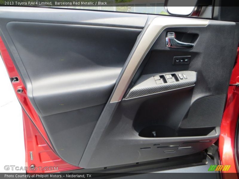 Barcelona Red Metallic / Black 2013 Toyota RAV4 Limited