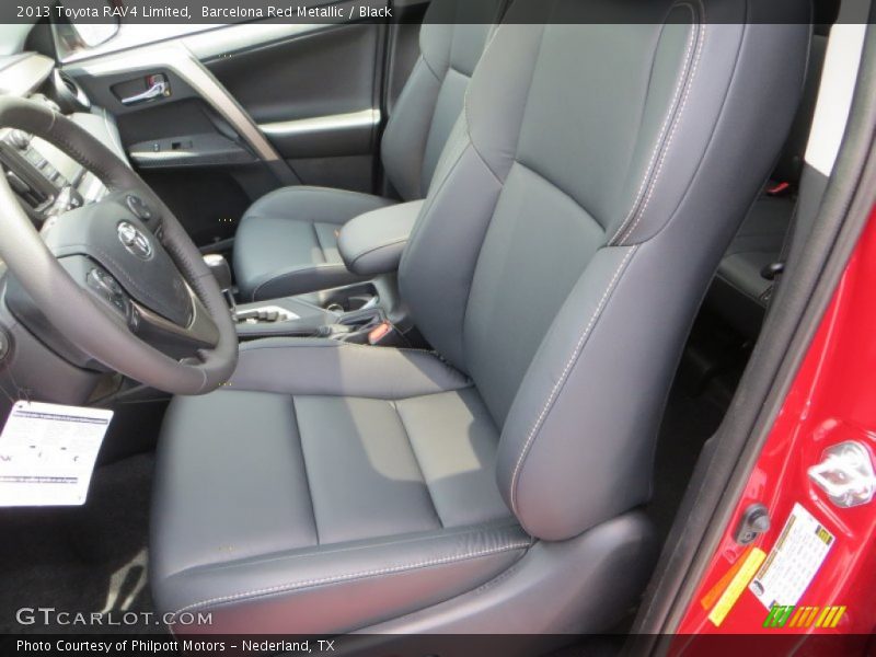 Barcelona Red Metallic / Black 2013 Toyota RAV4 Limited