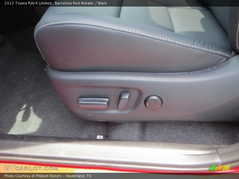 Barcelona Red Metallic / Black 2013 Toyota RAV4 Limited