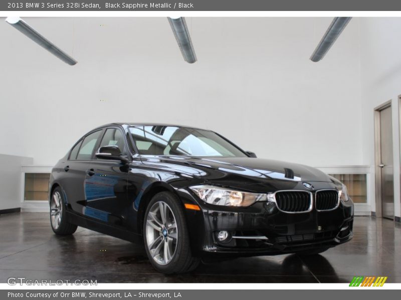 Black Sapphire Metallic / Black 2013 BMW 3 Series 328i Sedan