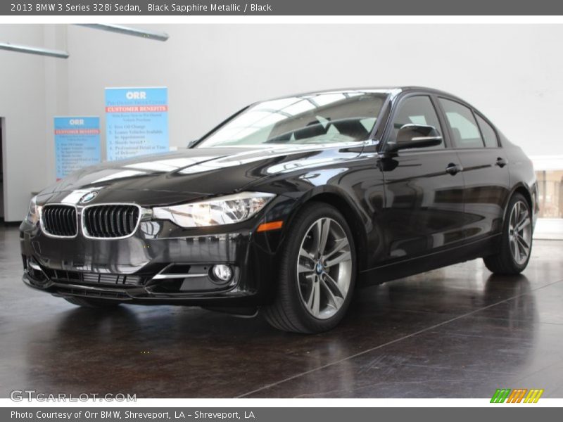 Black Sapphire Metallic / Black 2013 BMW 3 Series 328i Sedan