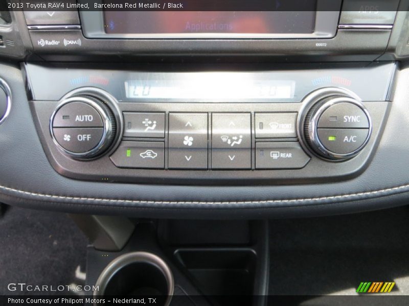 Barcelona Red Metallic / Black 2013 Toyota RAV4 Limited