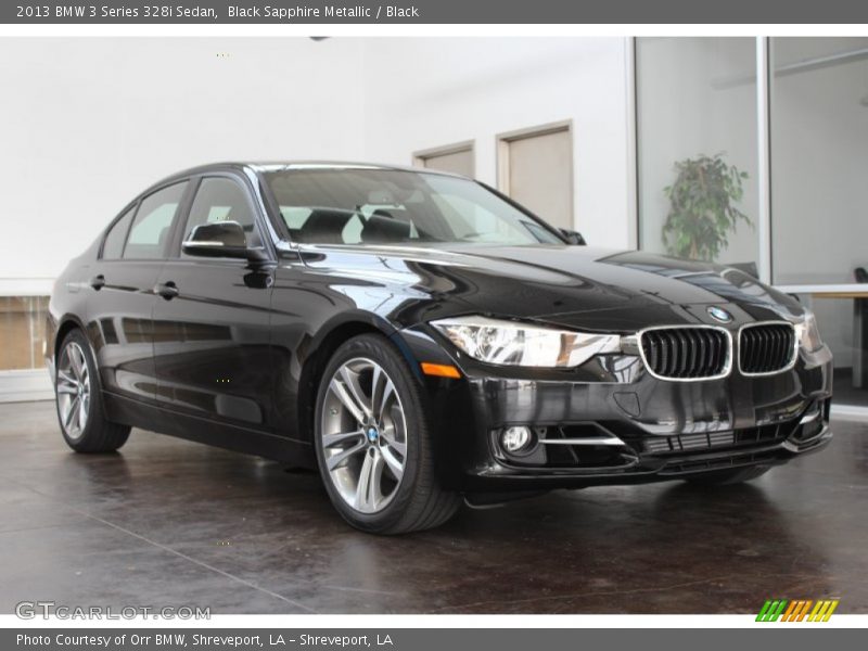 Front 3/4 View of 2013 3 Series 328i Sedan