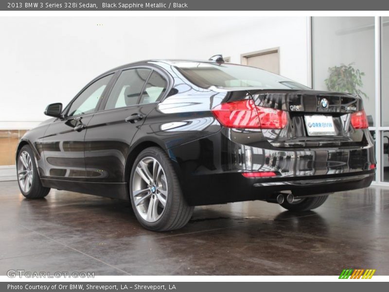 Black Sapphire Metallic / Black 2013 BMW 3 Series 328i Sedan