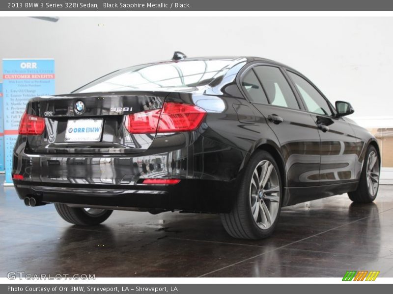 Black Sapphire Metallic / Black 2013 BMW 3 Series 328i Sedan