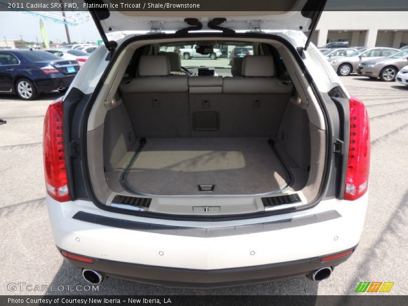 Platinum Ice Tricoat / Shale/Brownstone 2011 Cadillac SRX FWD