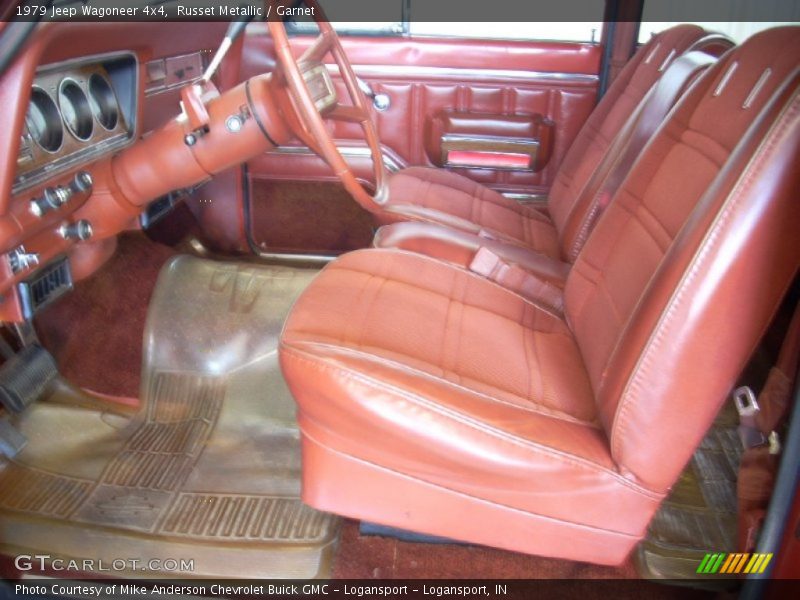  1979 Wagoneer 4x4 Garnet Interior