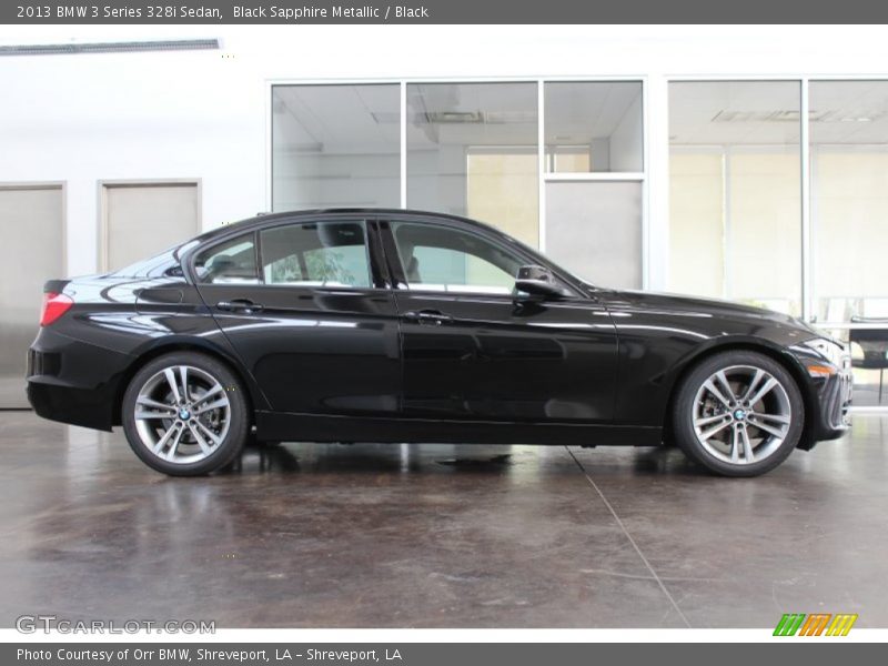 Black Sapphire Metallic / Black 2013 BMW 3 Series 328i Sedan