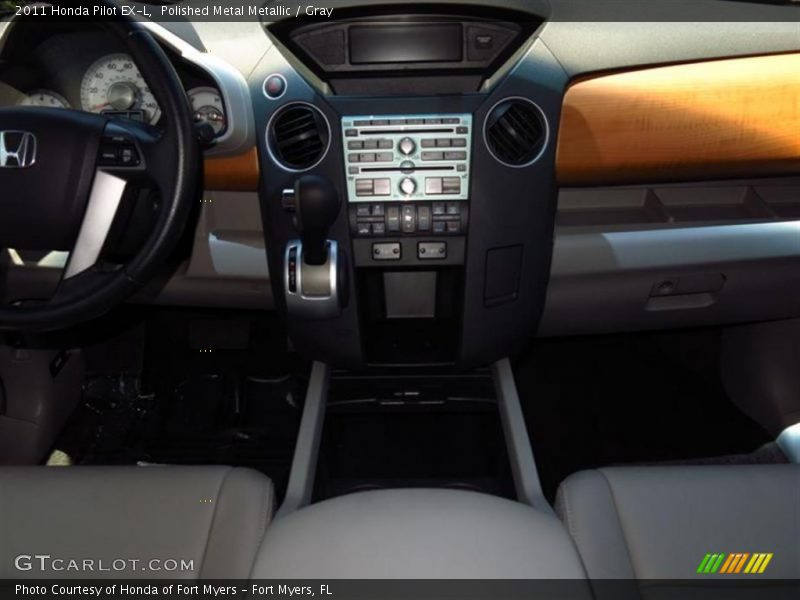 Polished Metal Metallic / Gray 2011 Honda Pilot EX-L