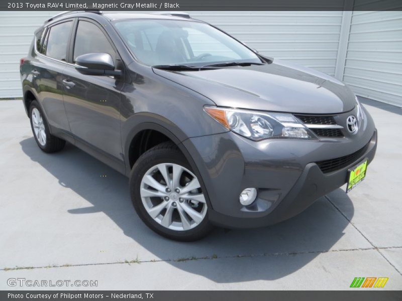 Magnetic Gray Metallic / Black 2013 Toyota RAV4 Limited