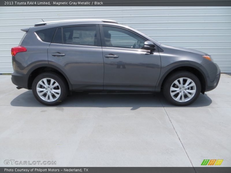 Magnetic Gray Metallic / Black 2013 Toyota RAV4 Limited