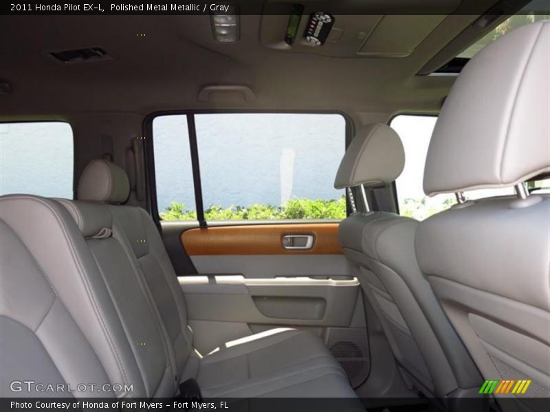 Polished Metal Metallic / Gray 2011 Honda Pilot EX-L