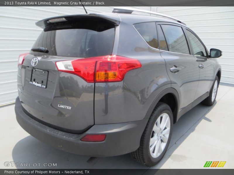 Magnetic Gray Metallic / Black 2013 Toyota RAV4 Limited
