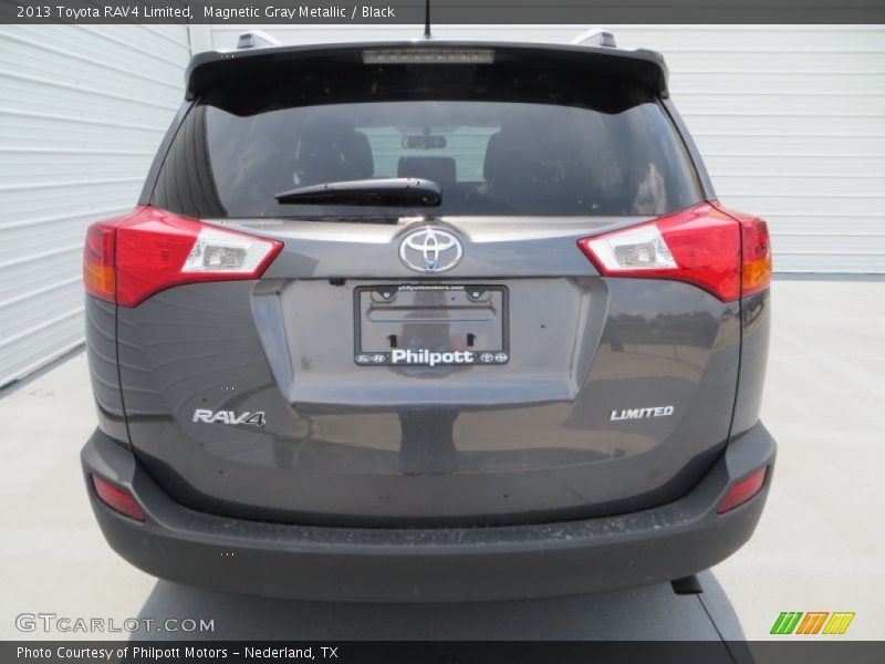 Magnetic Gray Metallic / Black 2013 Toyota RAV4 Limited