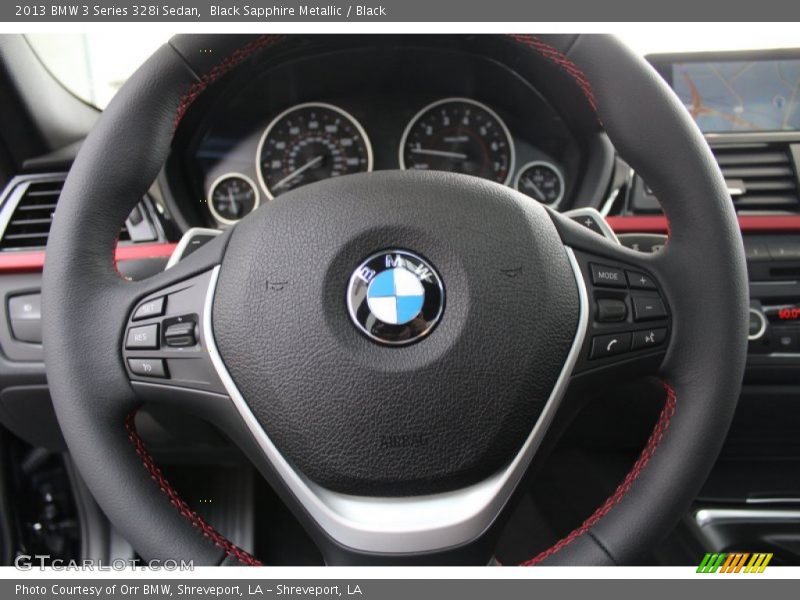 Black Sapphire Metallic / Black 2013 BMW 3 Series 328i Sedan