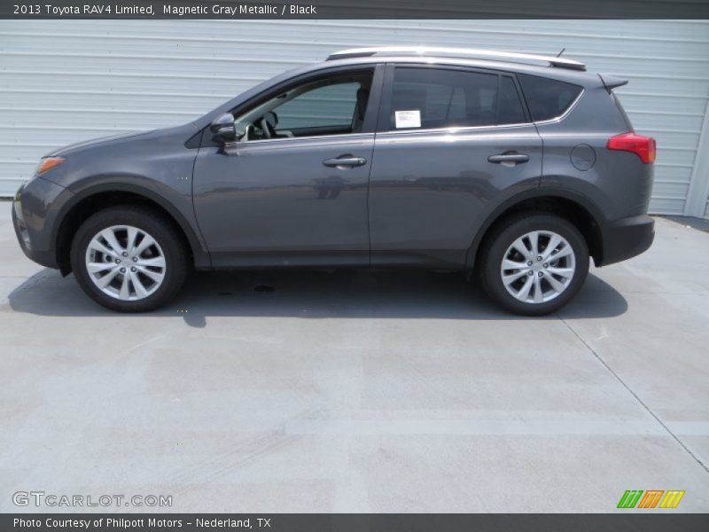 Magnetic Gray Metallic / Black 2013 Toyota RAV4 Limited