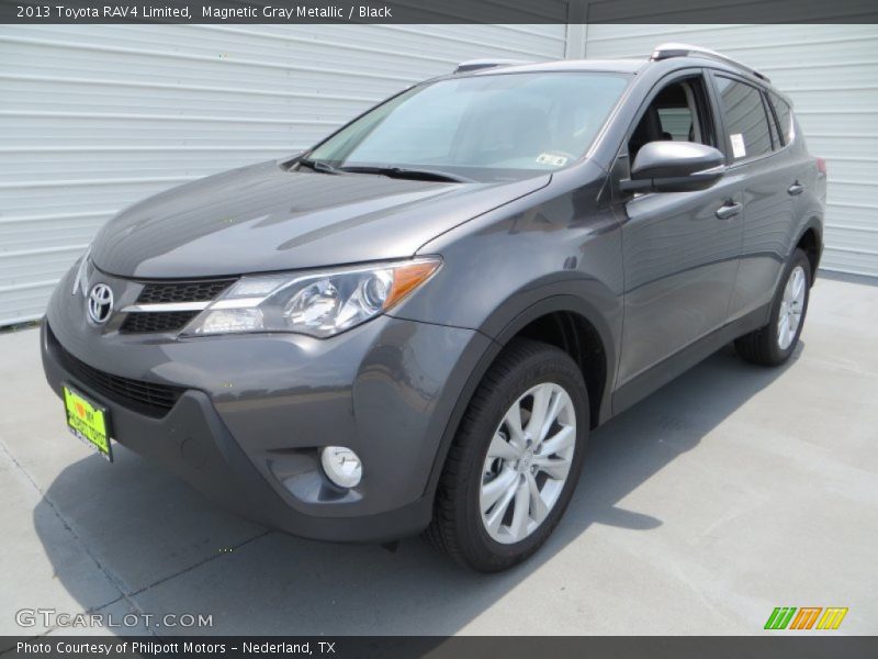 Magnetic Gray Metallic / Black 2013 Toyota RAV4 Limited