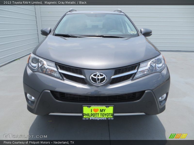 Magnetic Gray Metallic / Black 2013 Toyota RAV4 Limited