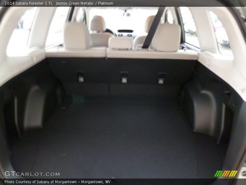 Jasmin Green Metallic / Platinum 2014 Subaru Forester 2.5i