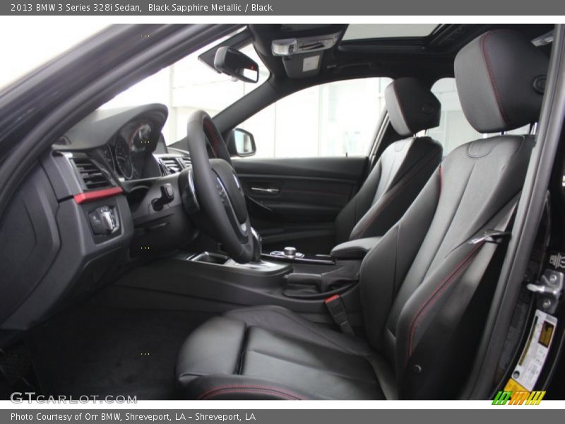 Black Sapphire Metallic / Black 2013 BMW 3 Series 328i Sedan