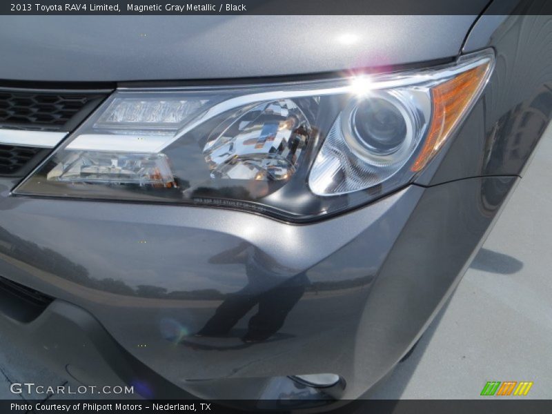 Magnetic Gray Metallic / Black 2013 Toyota RAV4 Limited